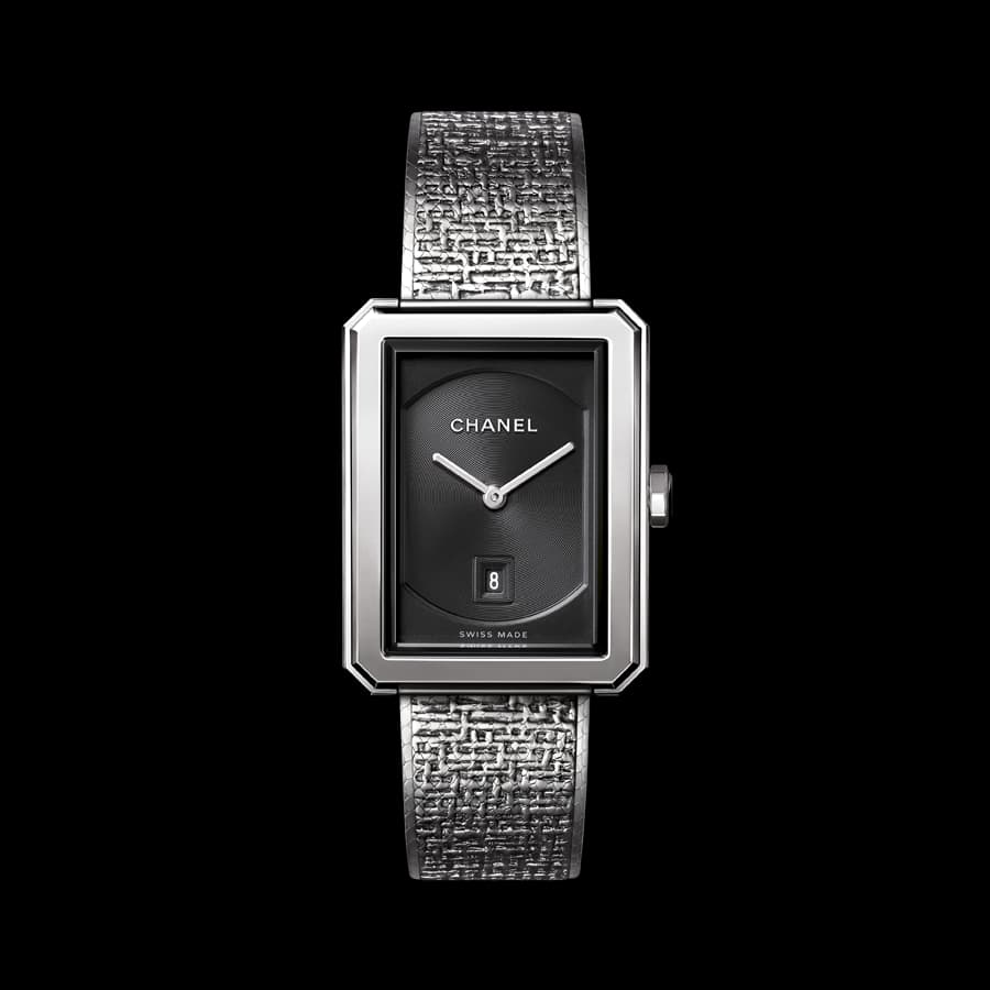 Chanel Montre quartz Femme Boy·friend Noir