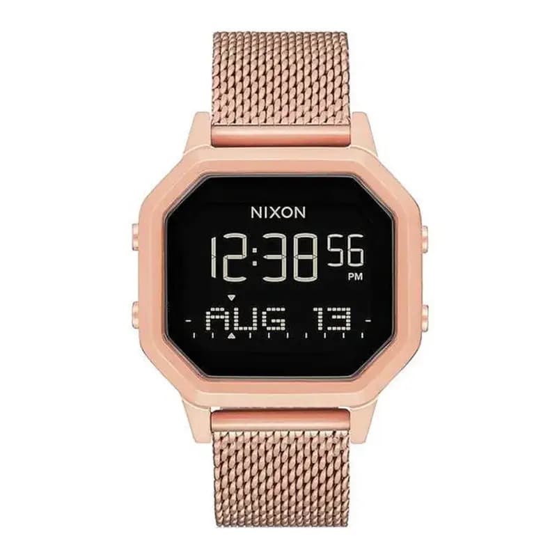 Nixon Montre Siren Maille Milanaise Doré rose A1272-897-00
