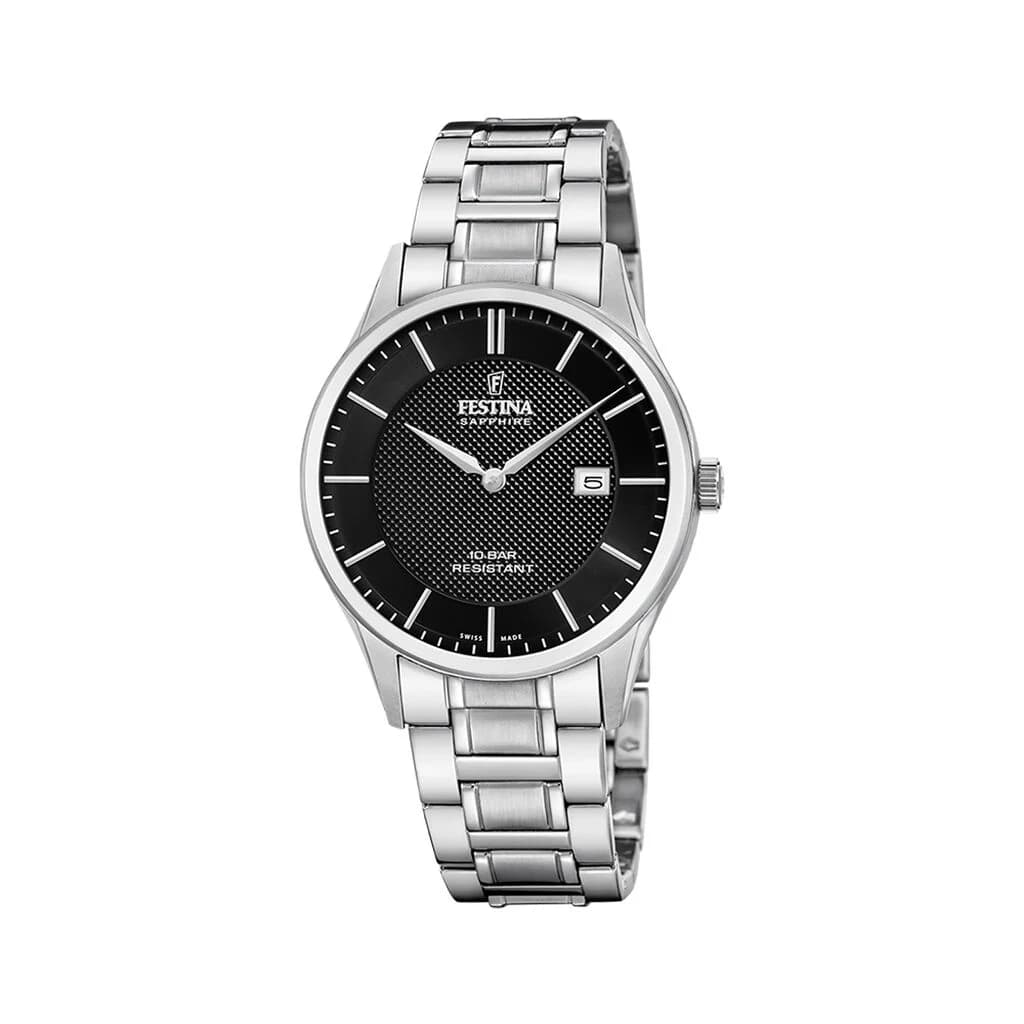 Festina Swiss Made Montre Festina Swiss Made 40 Noir