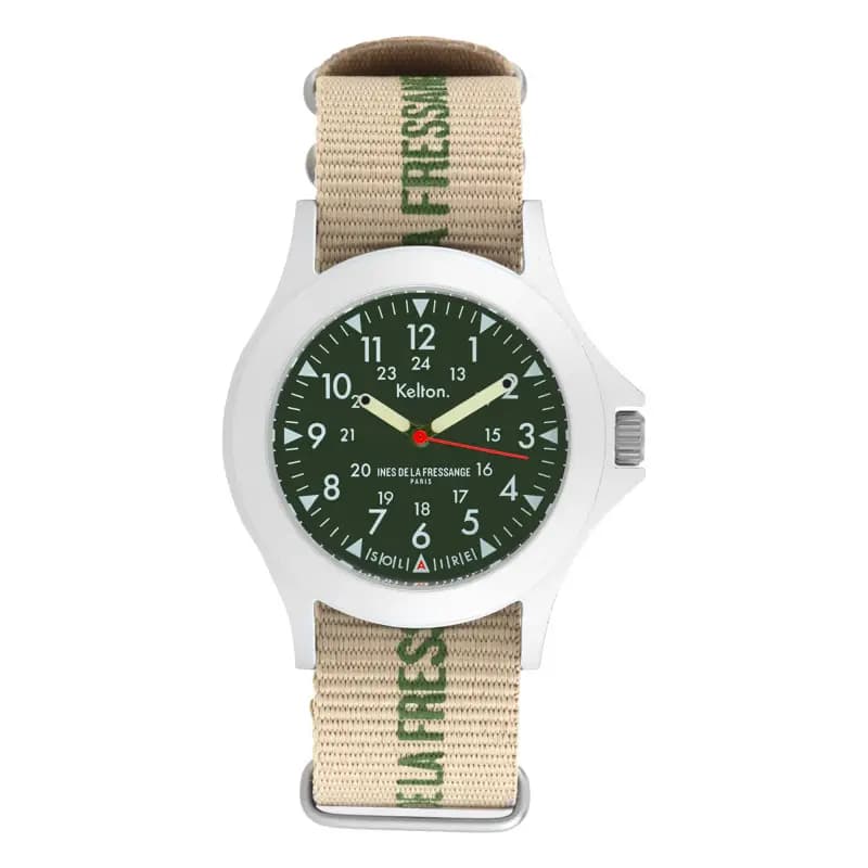 Kelton Montre Solaire Field Sand X Ines de la Fressange 9124732