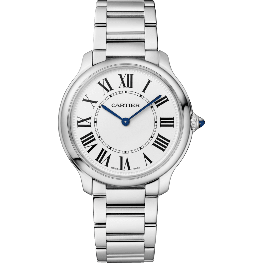 Cartier Ronde — bracelet acier 36 mm