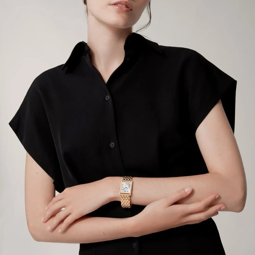 Cartier Tank Louis — or rose 34 mm