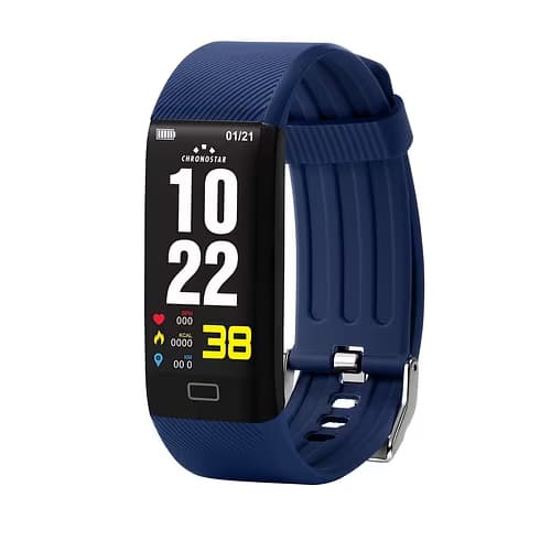Chronostar Montre Homme Connectée CHRONOSTAR C-SMART en Polyuréthane Bleu