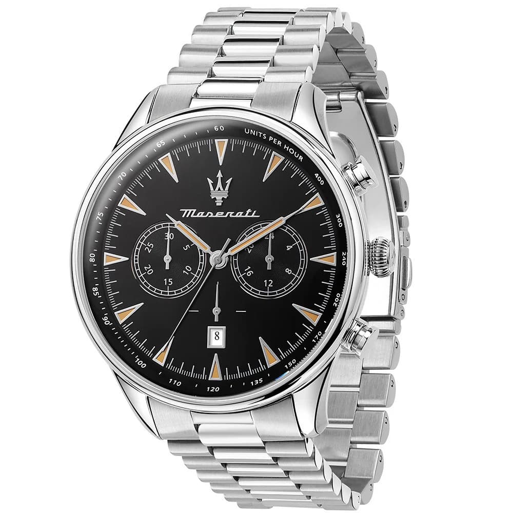 Maserati Montre Maserati en Acier Argenté