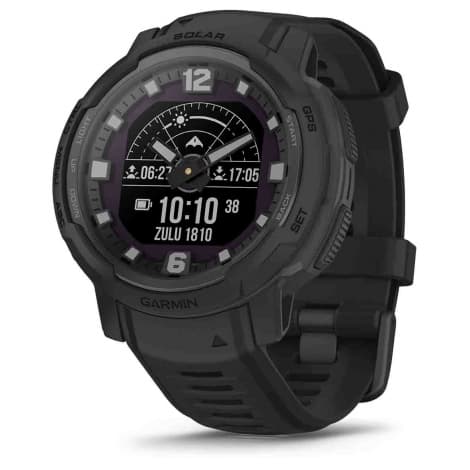 Garmin Montre Garmin Instinct Crossover Solar - Tactical Edition - Noire 45 mm- 010-02730-00