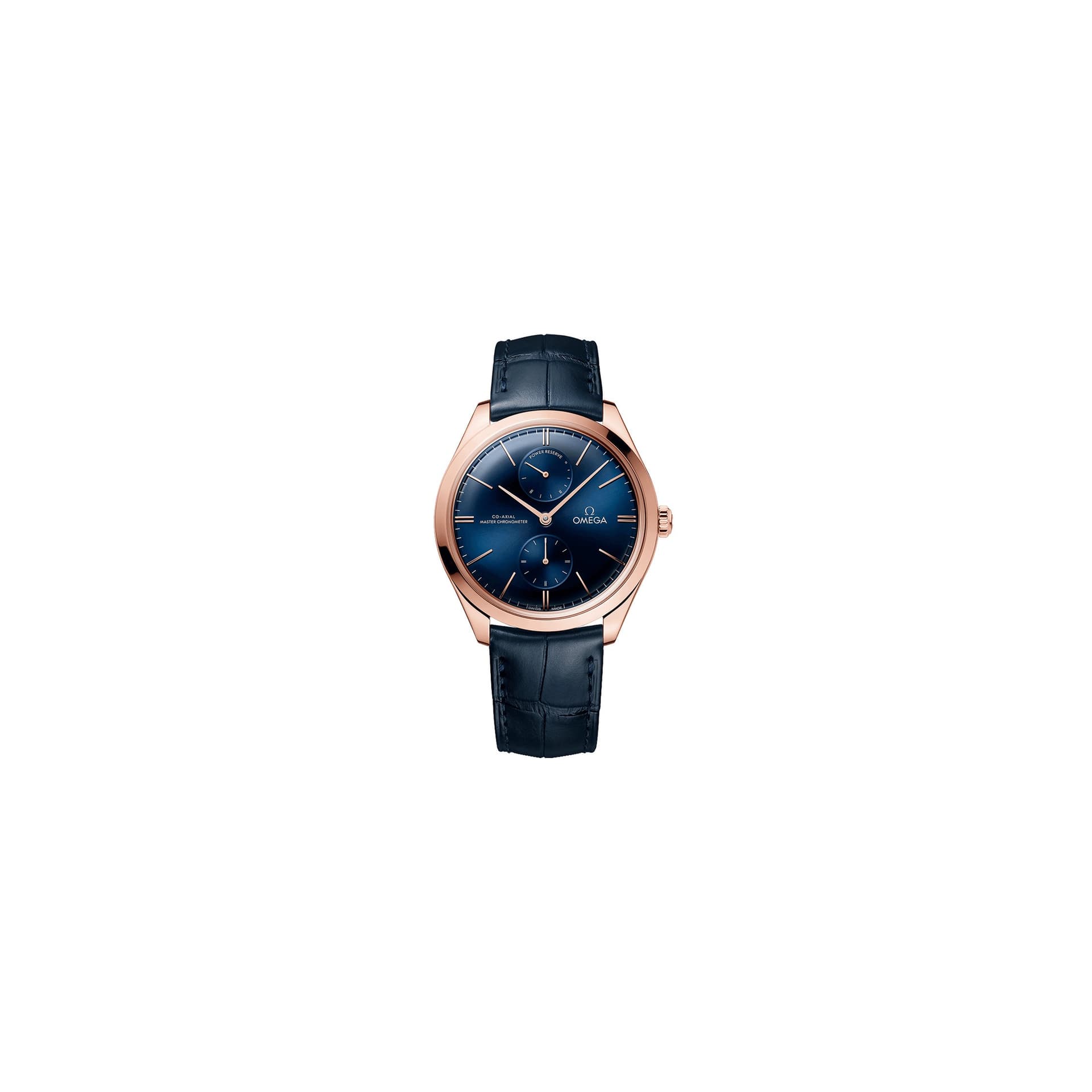 Omega De Ville Trésor Co-Axial — cadran bleu