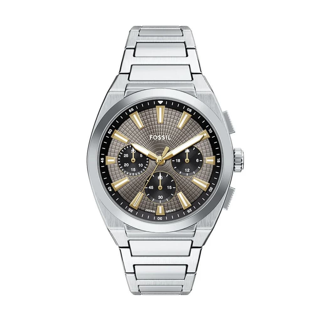 Fossil Everett — cadran gris