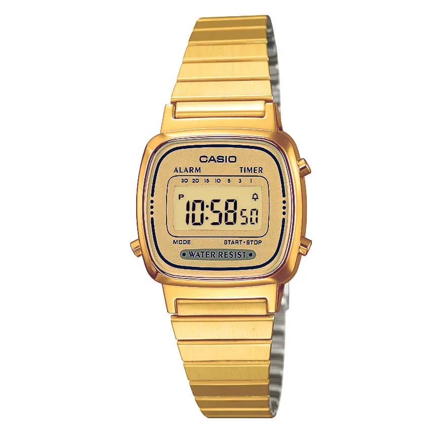 Casio Vintage mini — doré