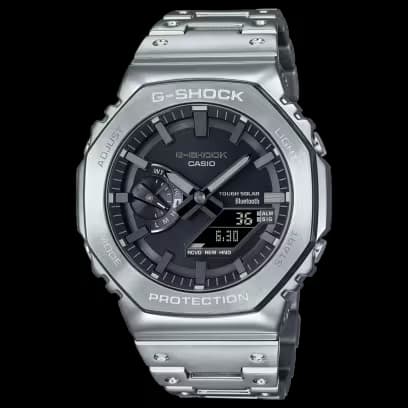 Casio G-Shock Classic GM-B2100 — boîtier argenté