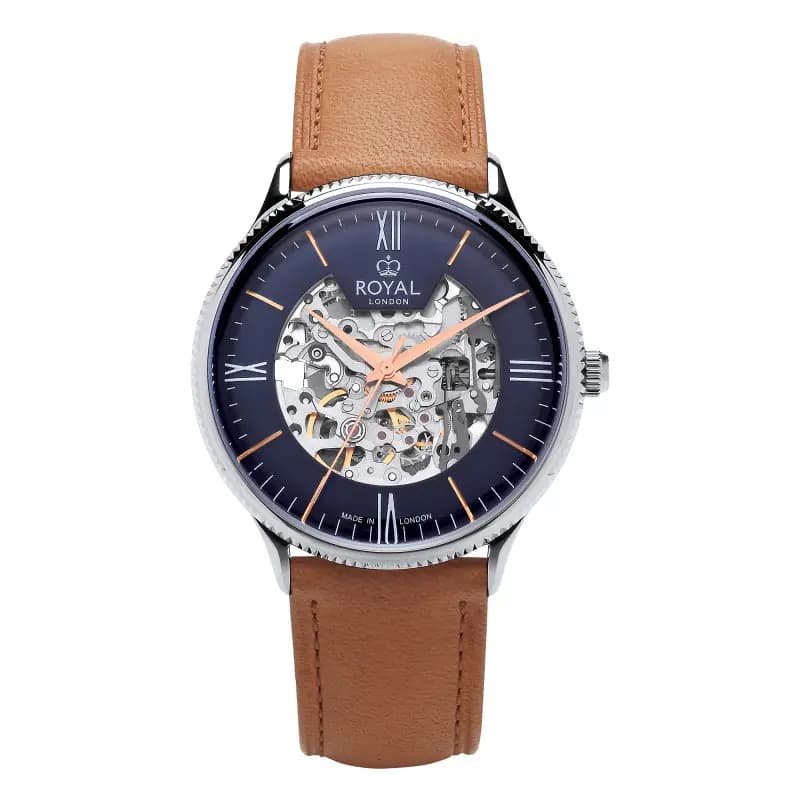 Royal London Montre the SW7 Silver & Blue 41479-03
