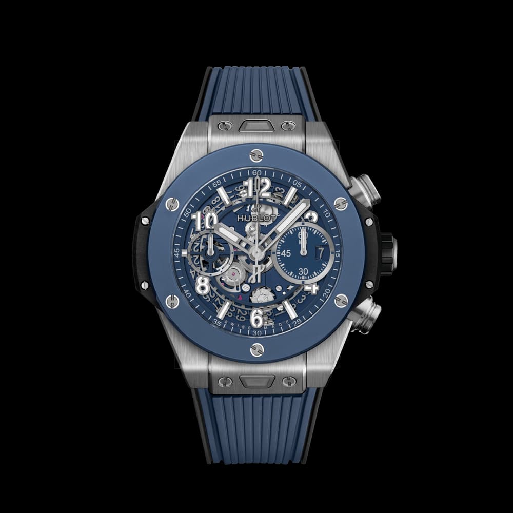 Hublot Unico Titanium Blue Ceramic