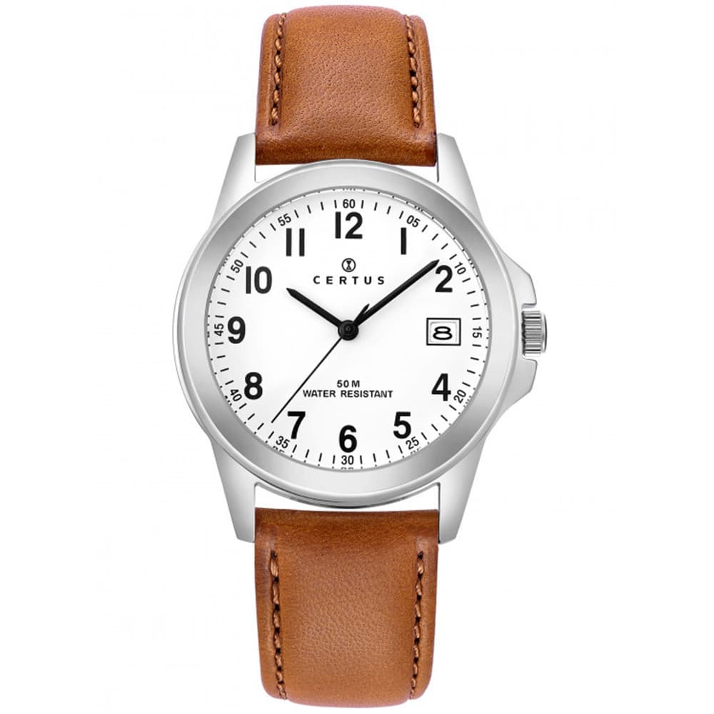 Certus Montre Certus en Cuir Marron