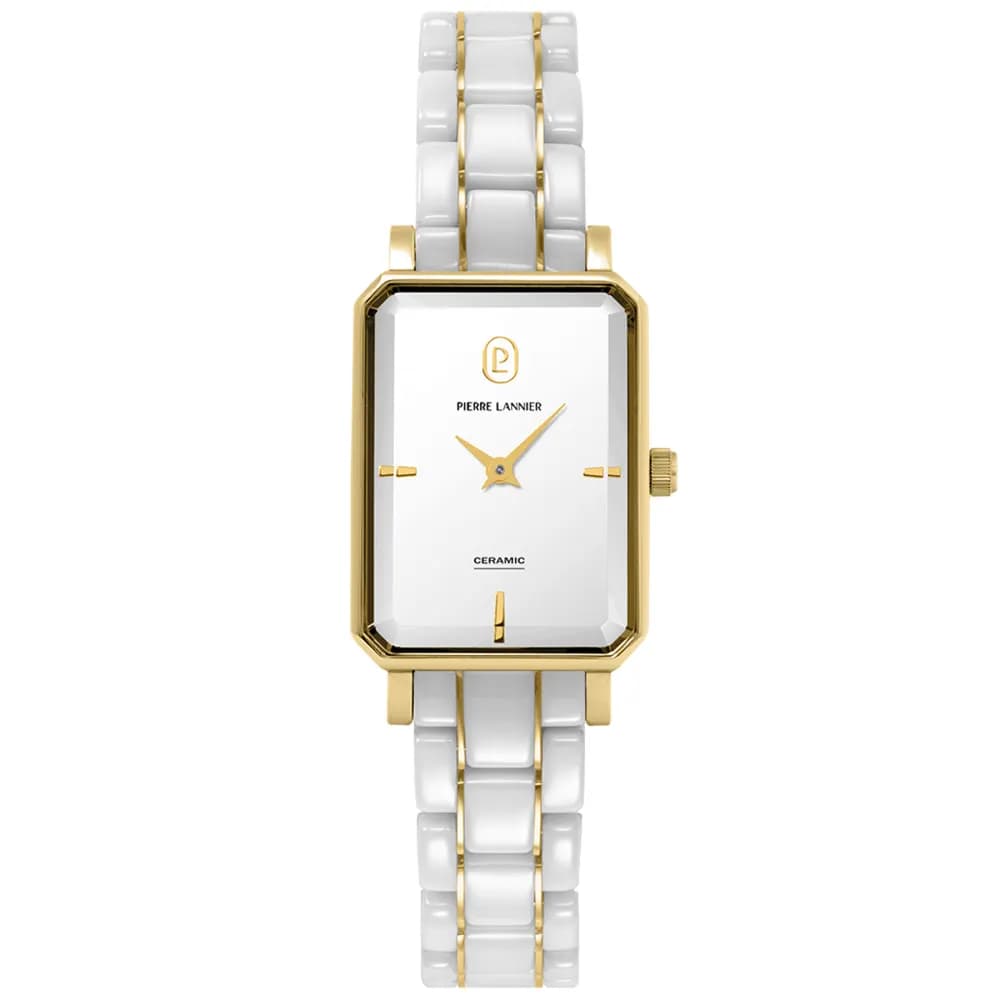 Pierre Lannier Montre quartz Femme Ariane Blanc