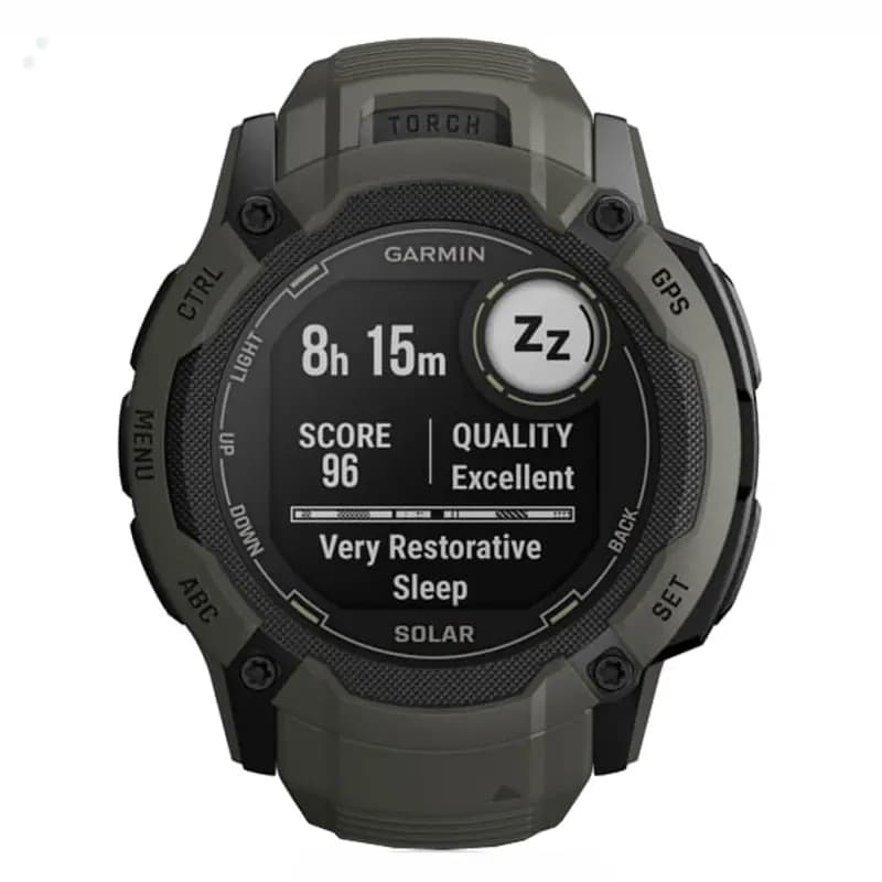 Garmin Montre Instinct® 2X, Solar, Verte Moss 010-02805-05