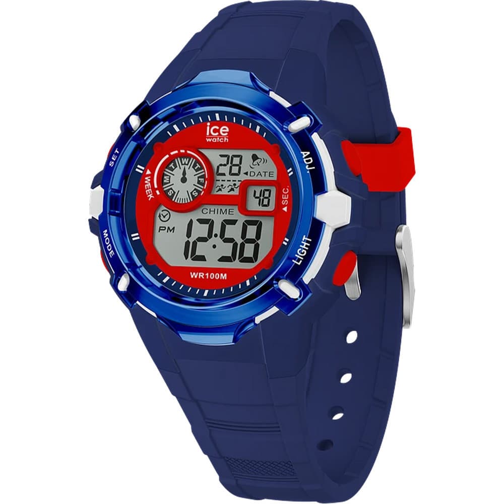 Ice Watch Montre Ice Watch Collection Ice Digit Explorer en Silicone Bleu