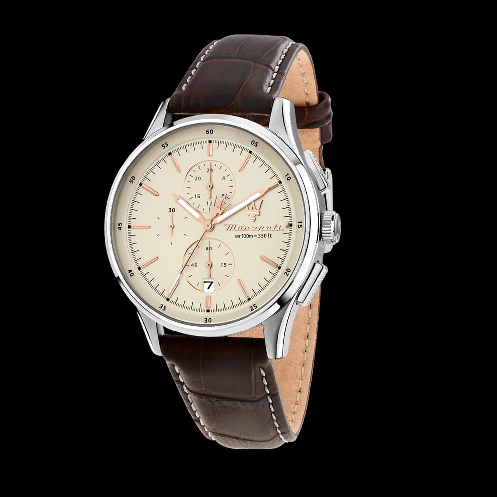 Maserati Montre quartz Homme Sorpasso Beige