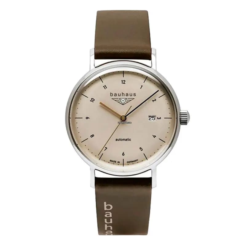 Bauhaus Montre Automatic Olive Green 2152-1