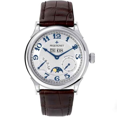 Pequignet Montre Pequignet Royal Paris Automatique Cadran Argent - 9007437-AM