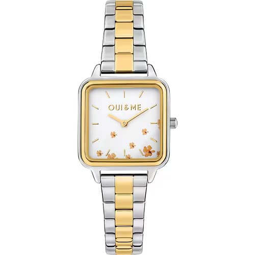 Oui & Me Montre Femme Oui&me Acier recyclé Acier inoxydable Or jaune ME010391