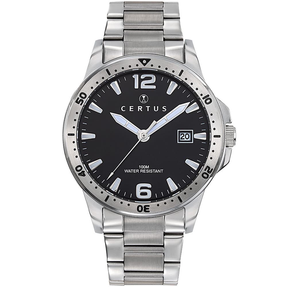 Certus Montre Certus en Acier Argenté