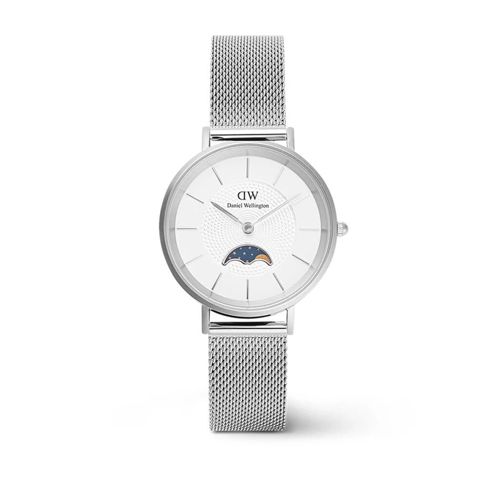 Daniel Wellington Montre Daniel Wellington Petite Moonphase Blanc