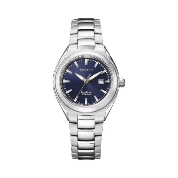 Citizen Montre Citizen Super Titanium Ladies Eco-drive Cadran Bleu