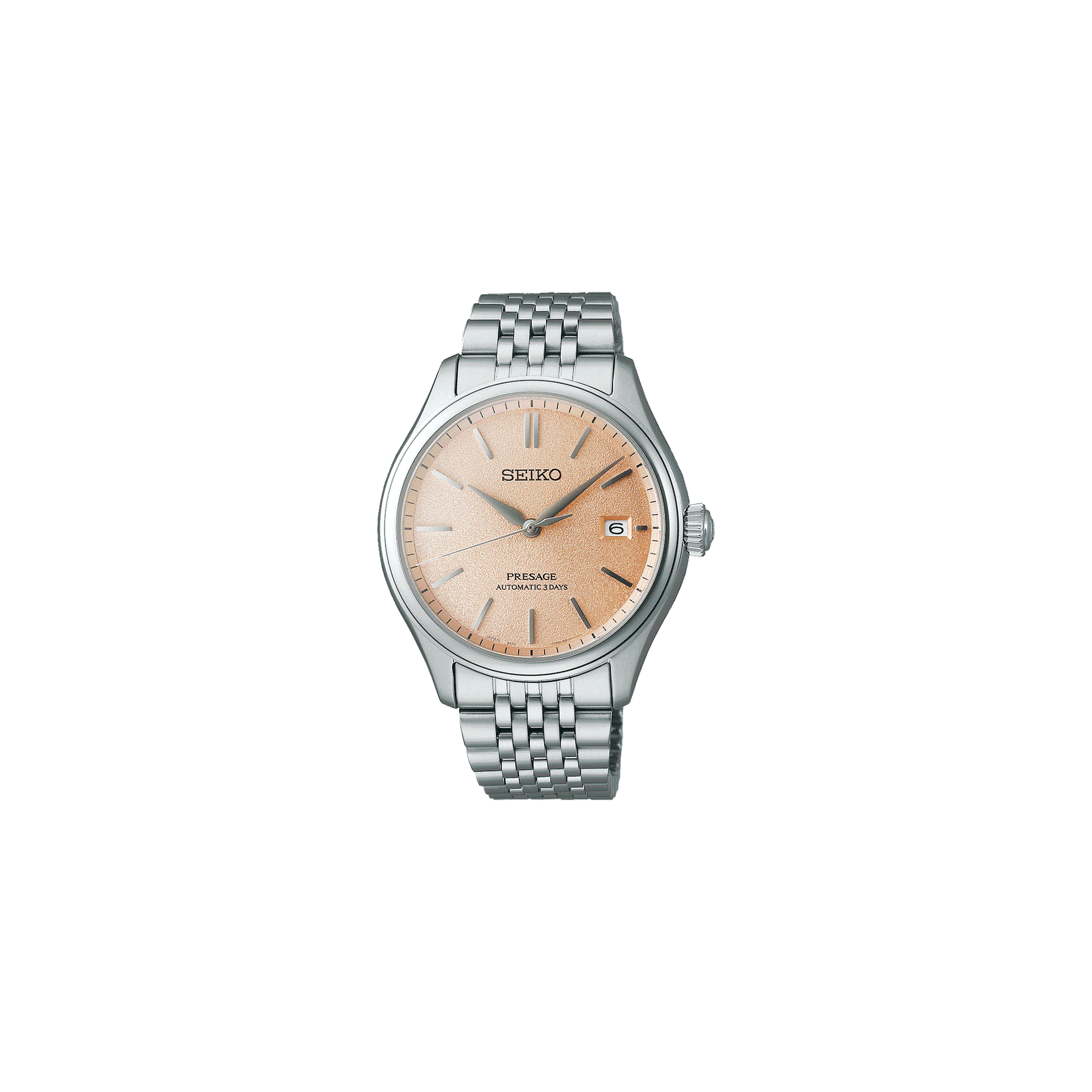 Seiko Presage — cadran orange