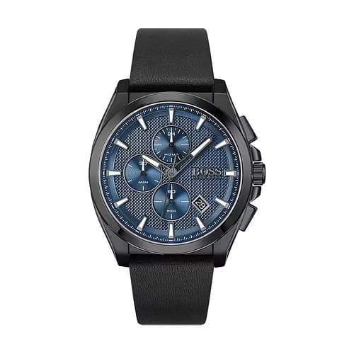 Hugo Boss Montre Homme BOSS BLACK SPORT LUX en Cuir Noir