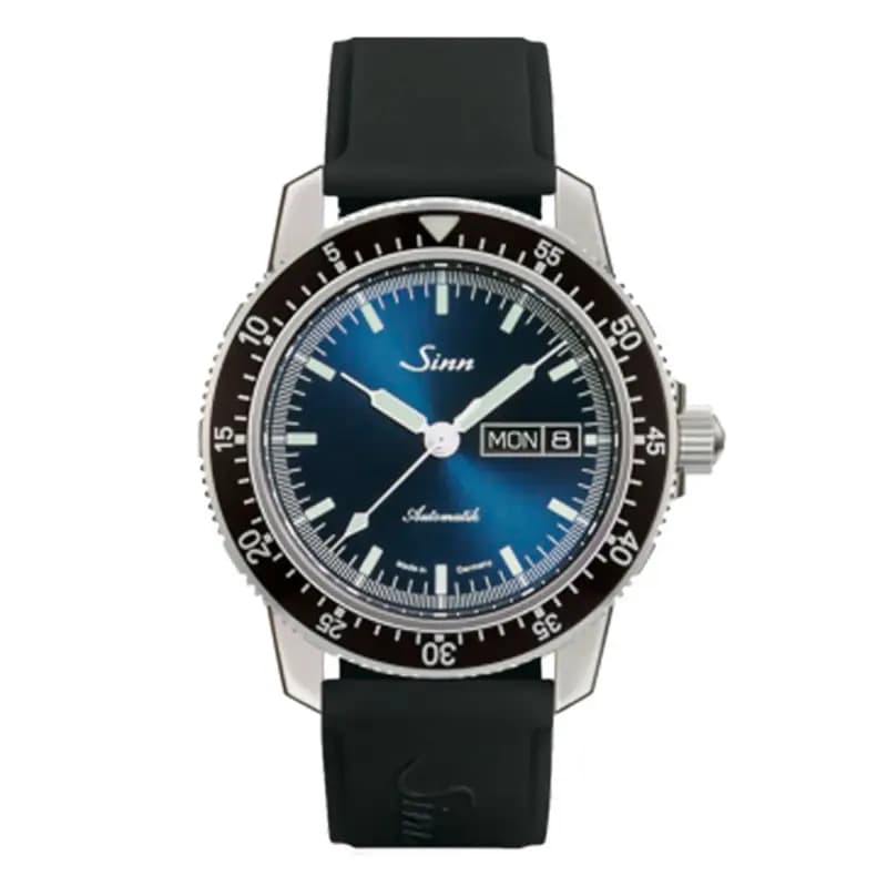 Sinn Montre Homme Bracelet Silicone 104 St Sa I B