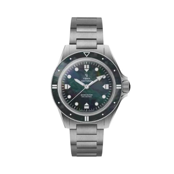Yema Montre Yema Navygraf Pearl CMM.20 Bracelet Acier