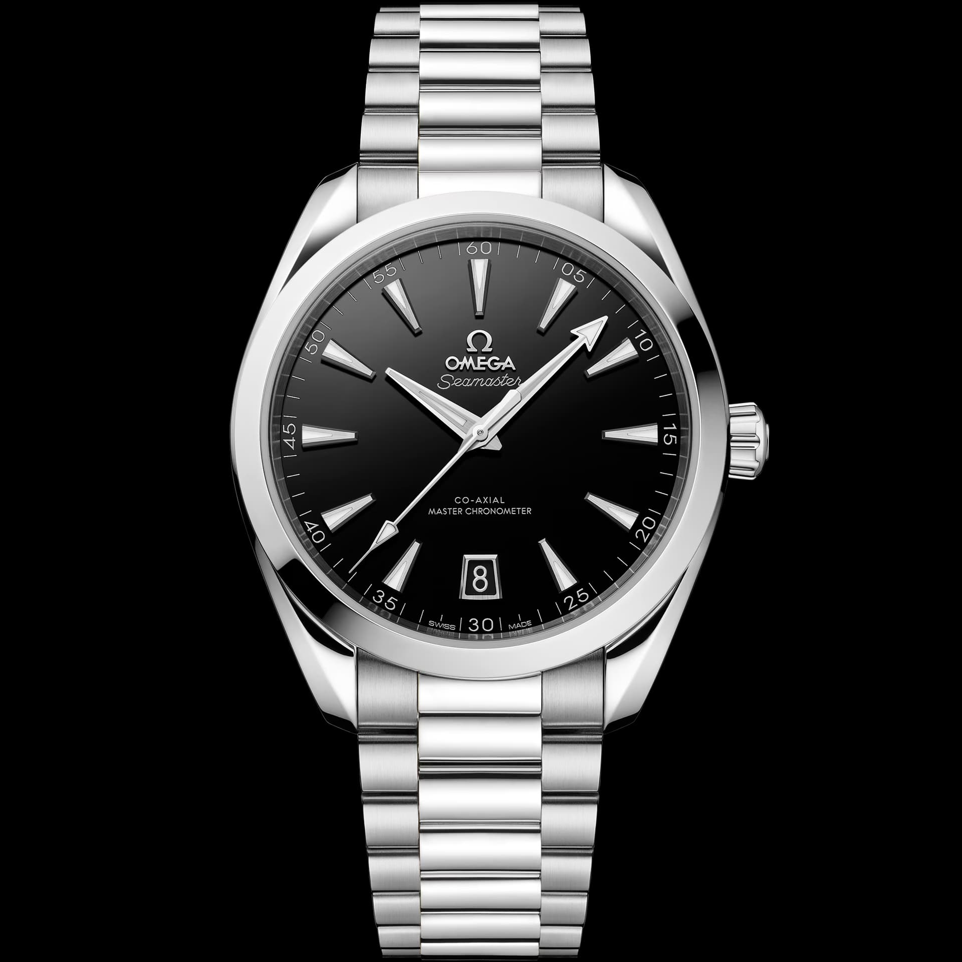 Omega Seamaster 41 mm, acier sur acier