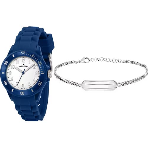 Chronostar Montre Homme Chronostar Silicium Bleu R3751288014