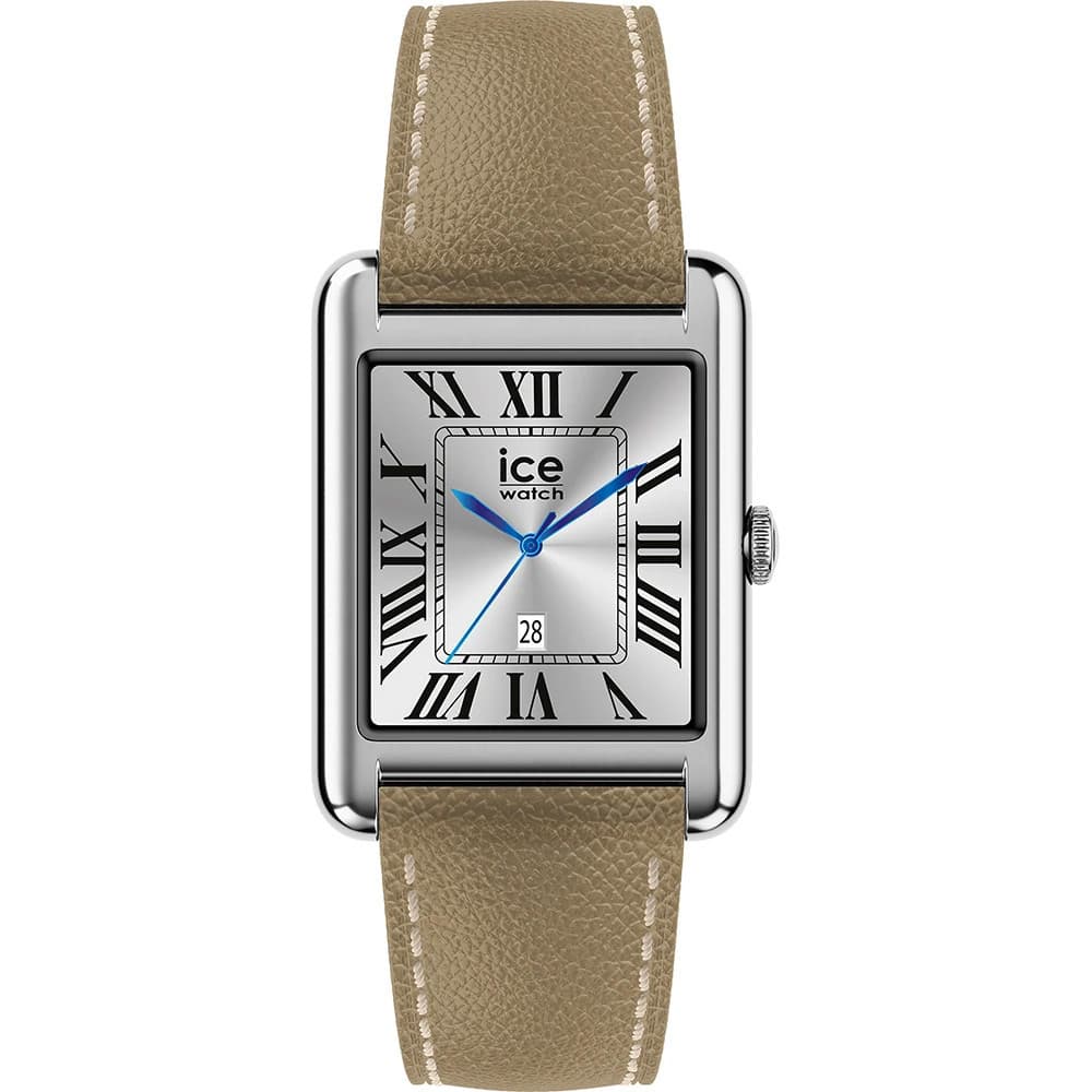 Ice Watch Montre Connectée Ice Watch Collection Ice Smart TKS 2.0 en Cuir Taupe