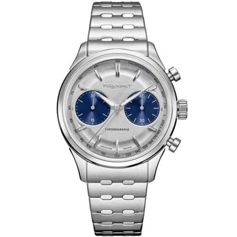 Pequignet Montre Pequignet Royale Paris Chrono Automatique Cadran Argent - 9120313