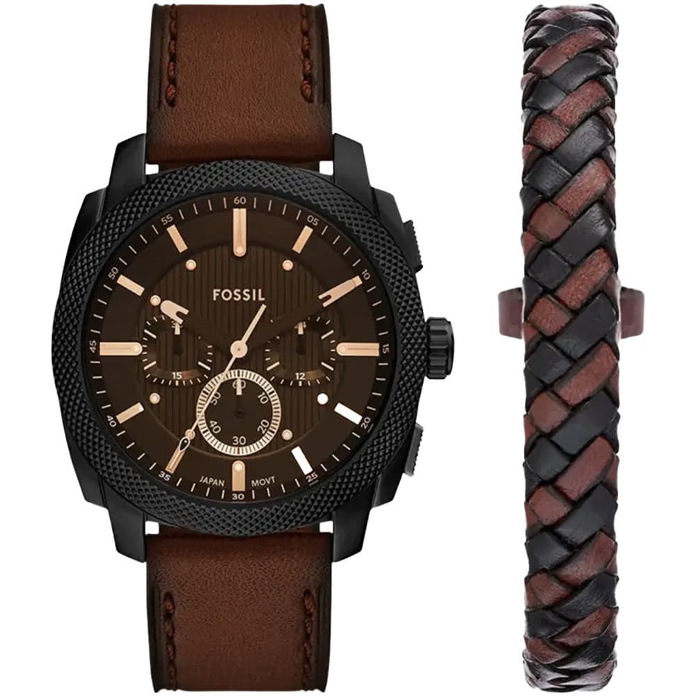 Fossil Collection Machine — cadran marron