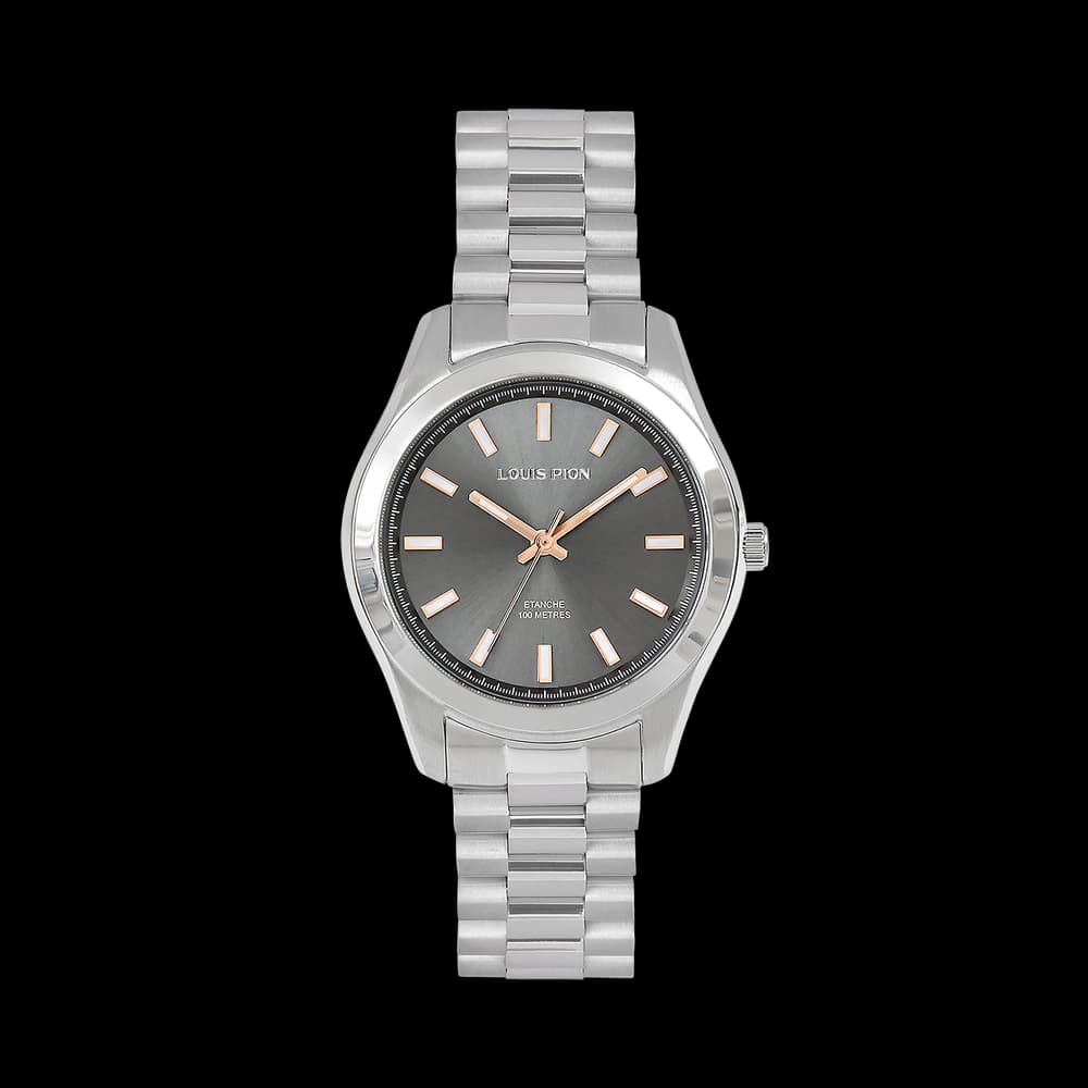 Louis Pion Montre quartz Femme Adrienne Gris