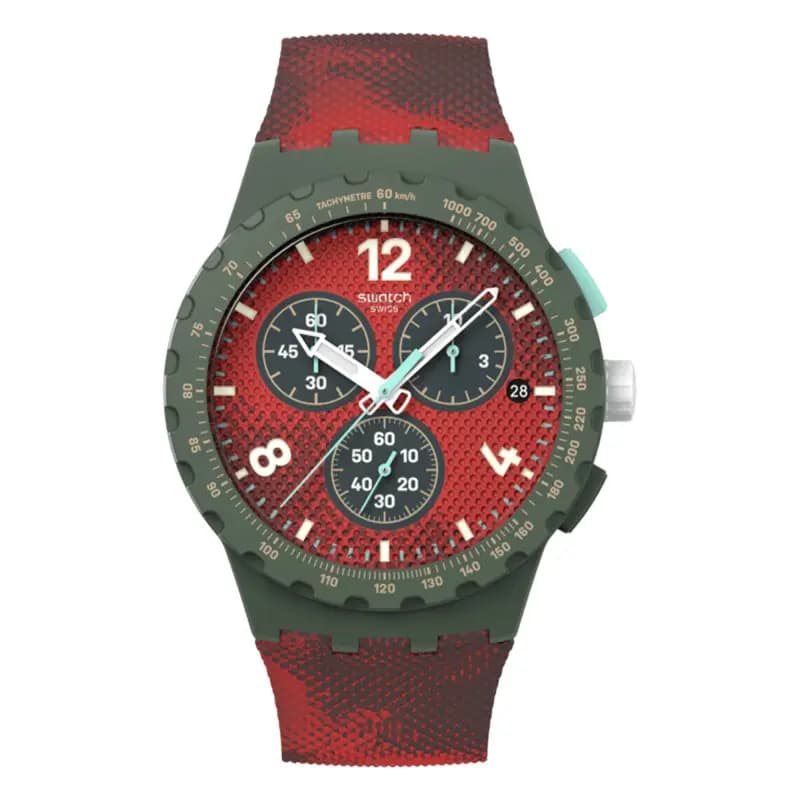 Swatch Crimson Foliage — cadran rouge
