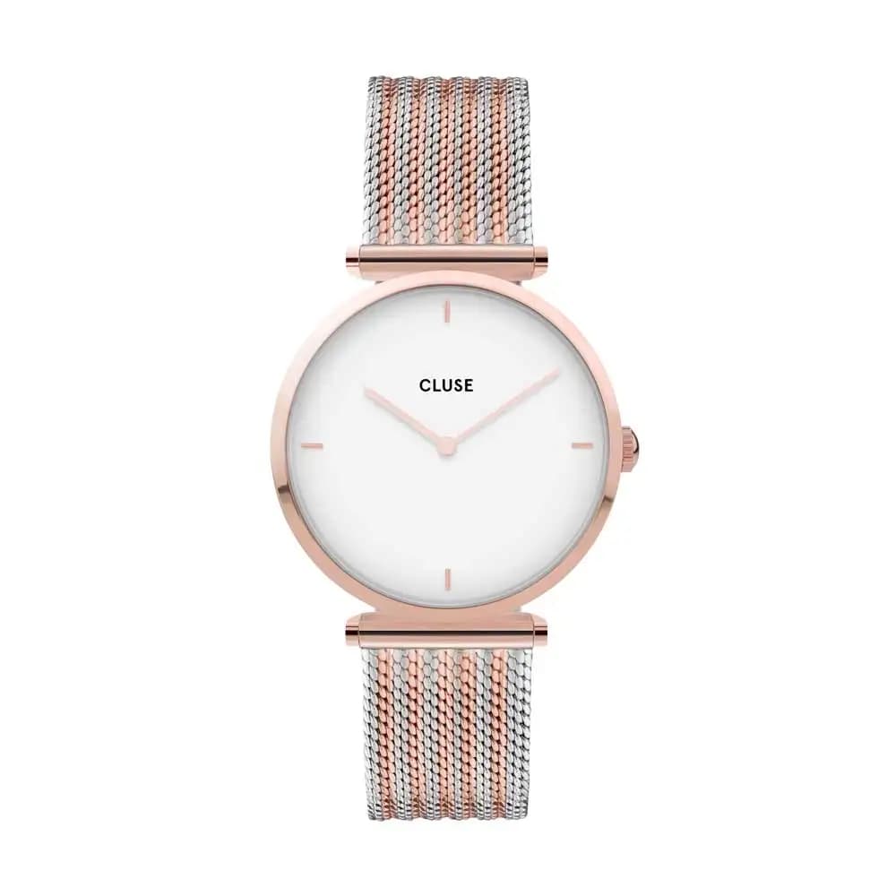 Cluse Montre quartz Femme Triomphe Blanc