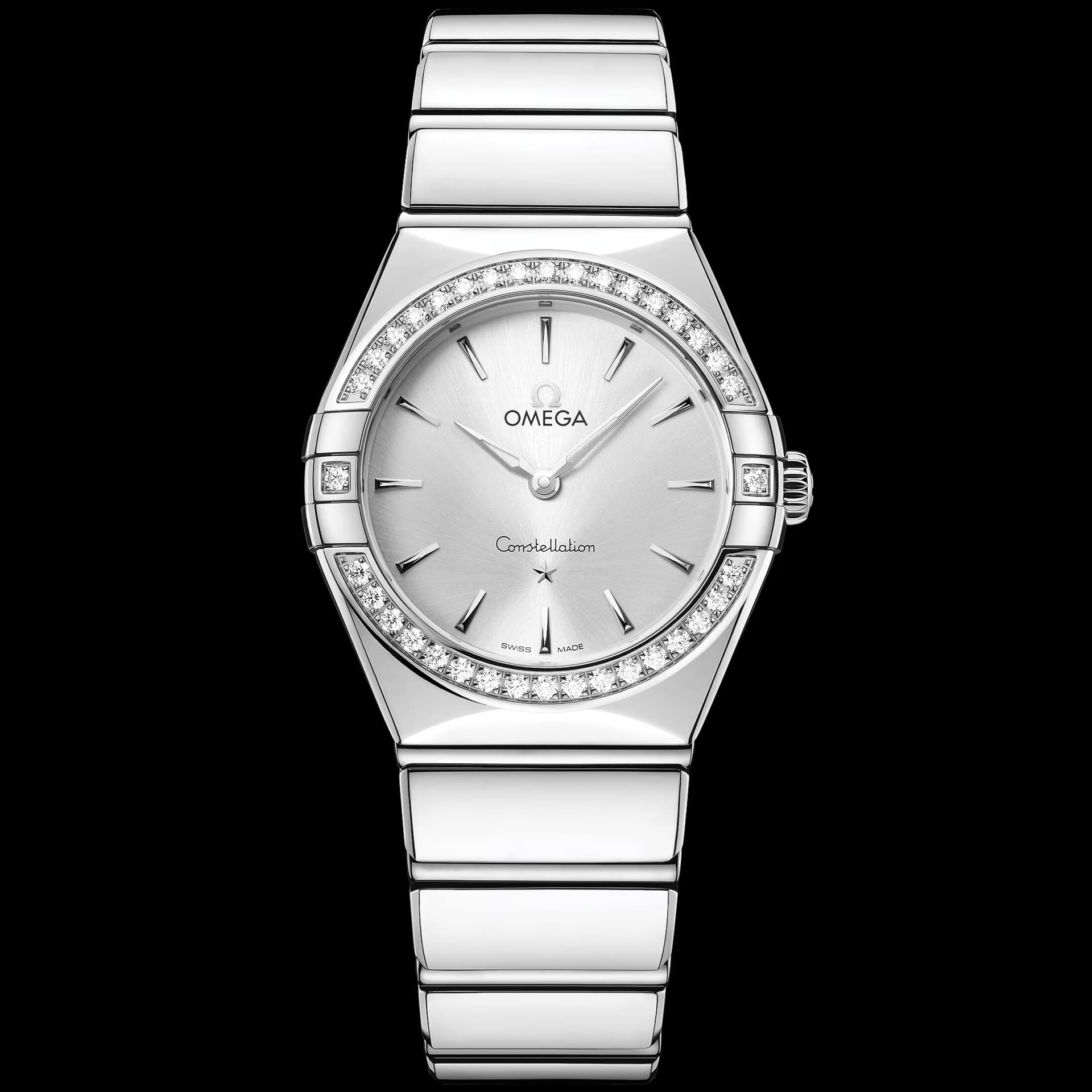 Omega Constellation 28 mm, acier sur acier