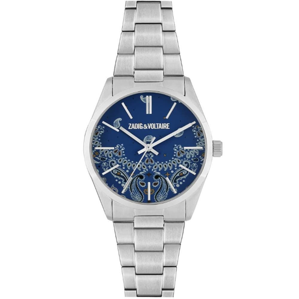 Zadig et Voltaire Montre Zadig et Voltaire en Métal Argenté