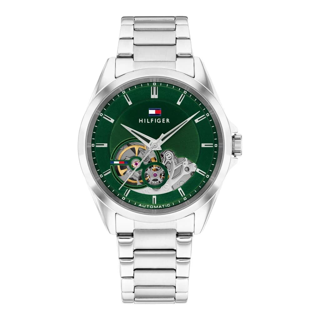 Tommy Hilfiger Montre Tommy Hilfiger Baker Automatic Vert