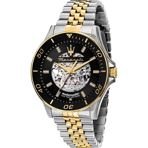 Maserati Montre Homme Maserati Acier Acier inoxydable Or jaune R8823140010