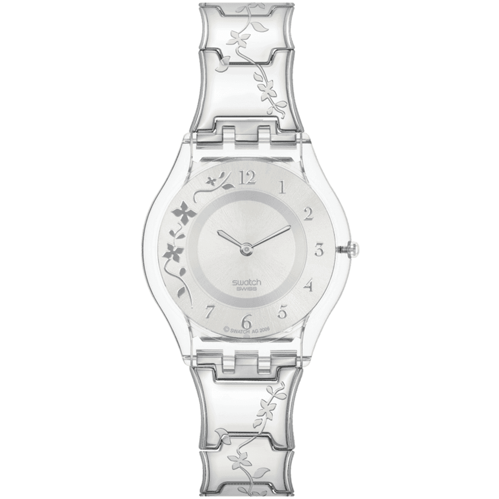 Swatch Montre Swatch Skin Classic Biosourced en Métal Argenté