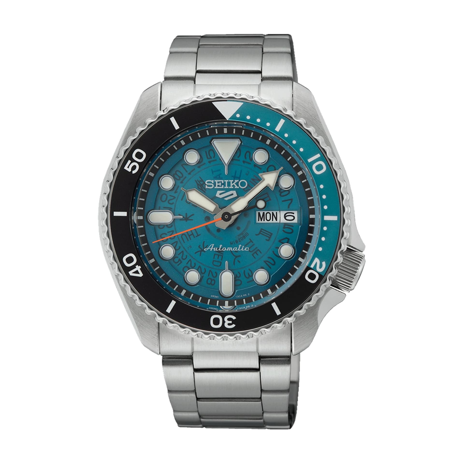 Seiko 5 Sports — boîtier gris