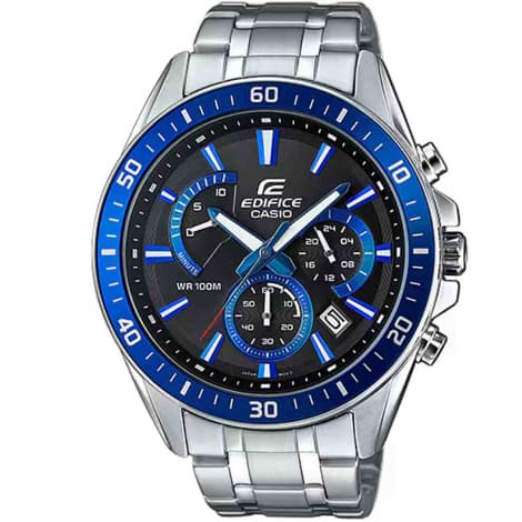 Casio Edifice Montre Casio Edifice - Chronographe Standard - Noir & Bleu - EFR-552D-1A2V