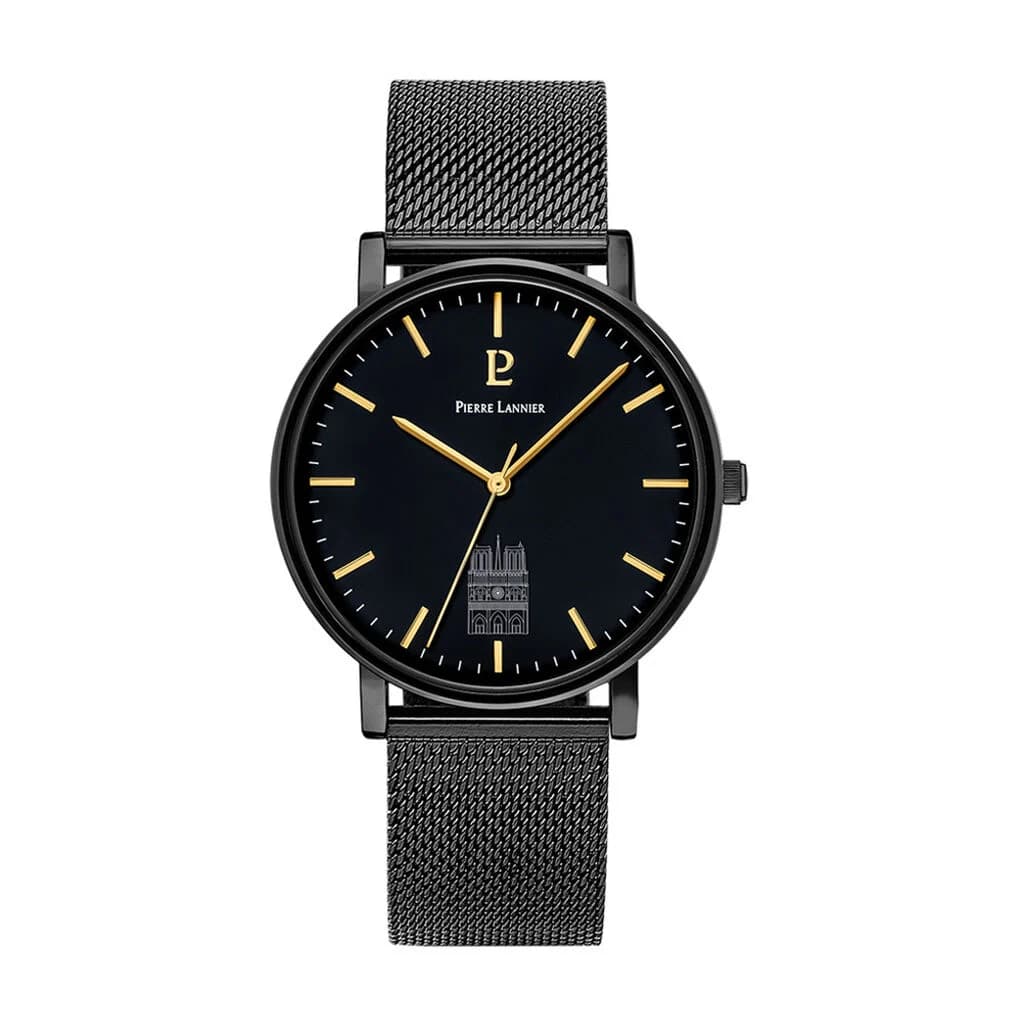 Pierre Lannier Montre Pierre Lannier Coeur Battant Noir