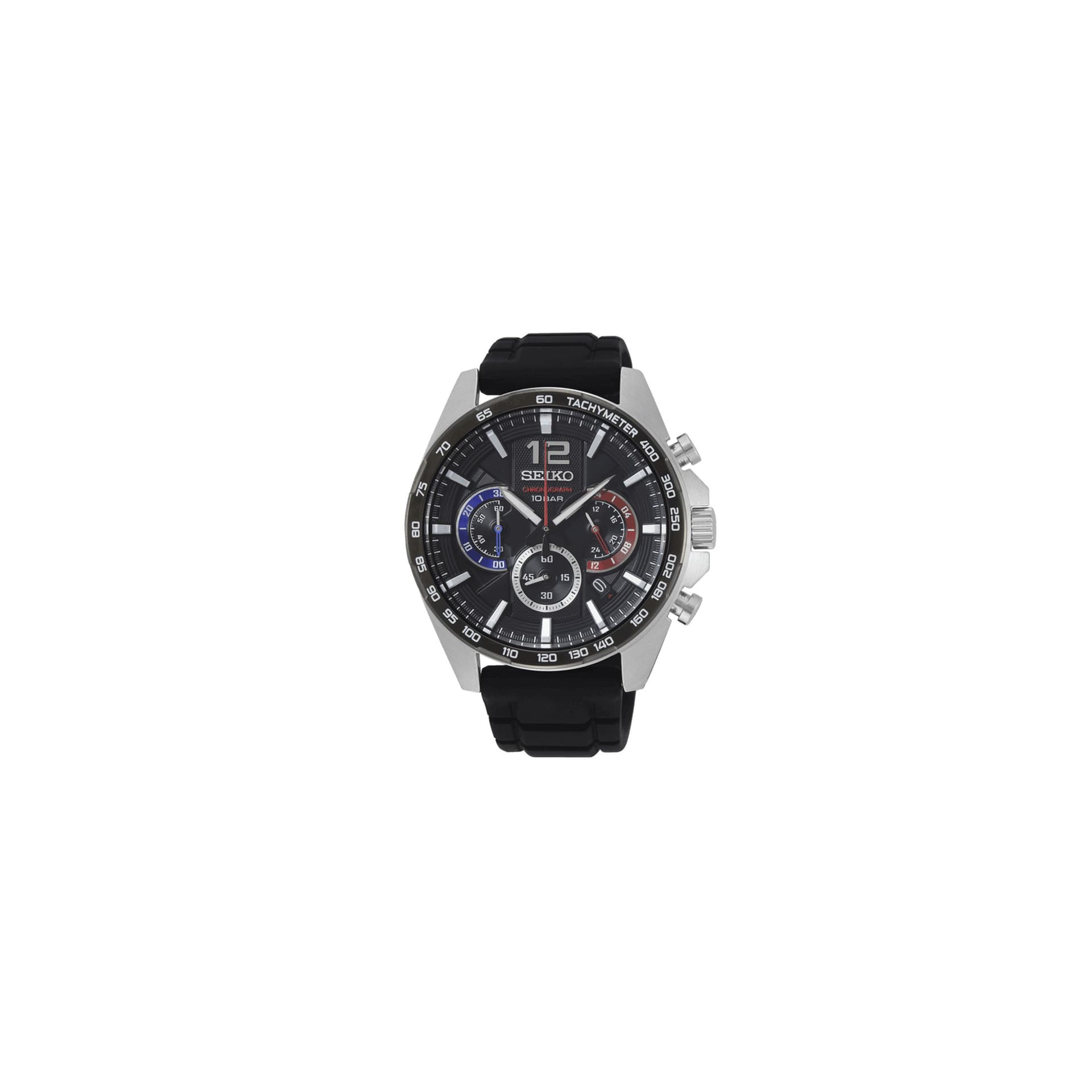 Seiko Sport — bracelet silicone 43 mm