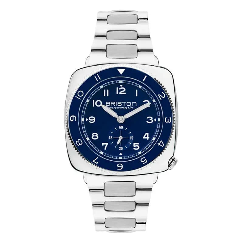 Briston Montre Clubmaster Legend Petite Seconde Acier Bleu 241639.PS.L.15.SB