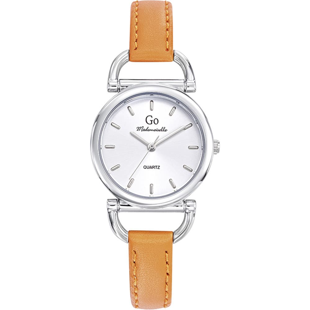 GO Mademoiselle Montre GO Mademoiselle en Cuir Orange