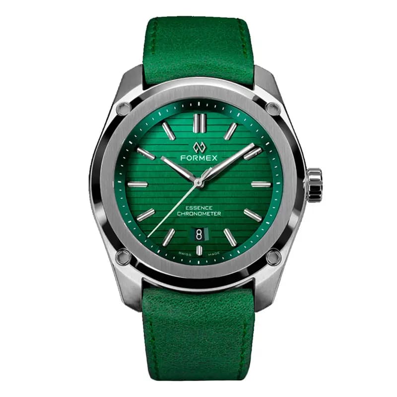 Formex Montre Essence 39mm Automatic COSC Verte 0333.1.6600